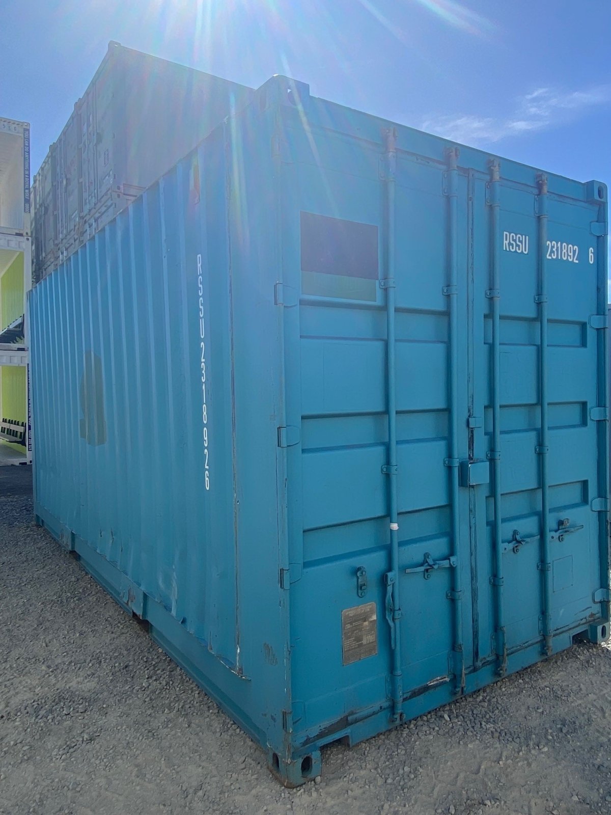 20ft High Cube Bulker Container - Wellington RSSU2318926